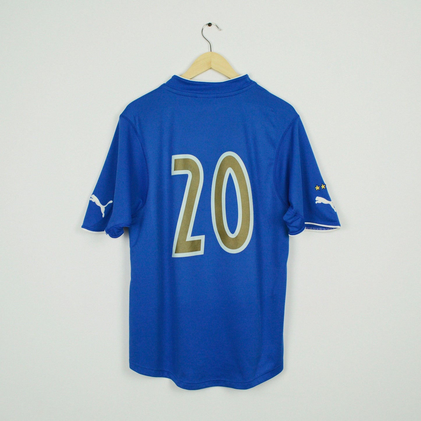 2003-04 Women's Puma Italy Match Issue Home Shirt 20 XL