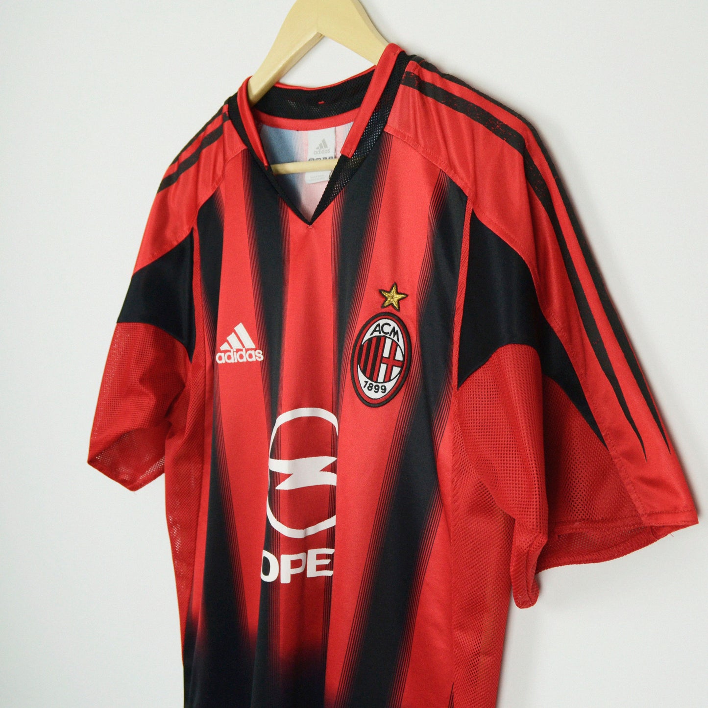 2004-05 Adidas AC Milan Home Shirt S