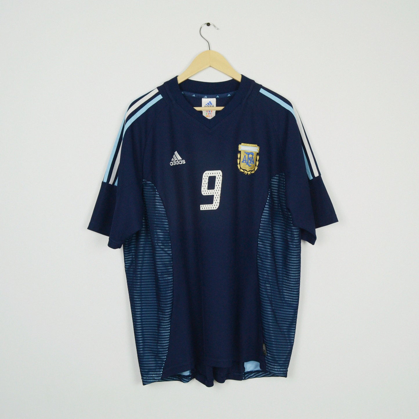 2002-03 Adidas Argentina Away Shirt Batistuta 9 XL
