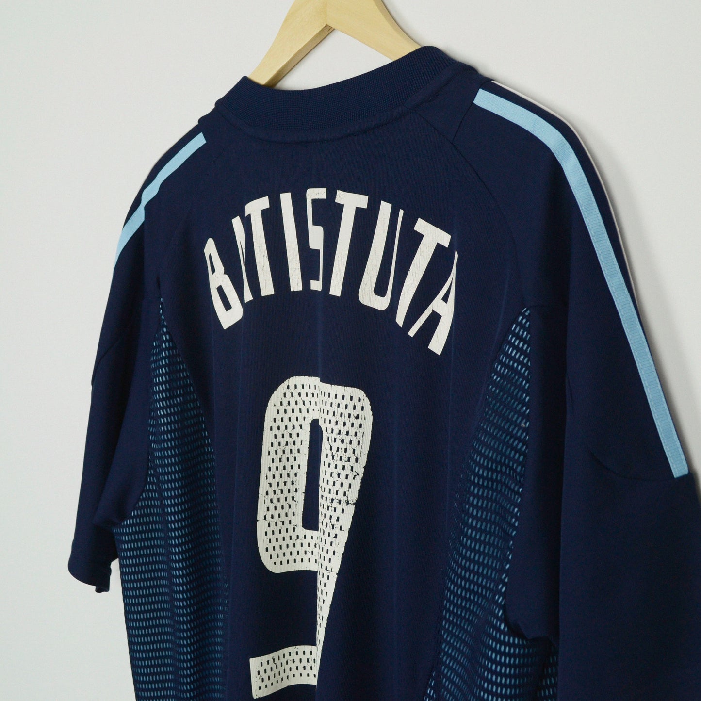 2002-03 Adidas Argentina Away Shirt Batistuta 9 XL