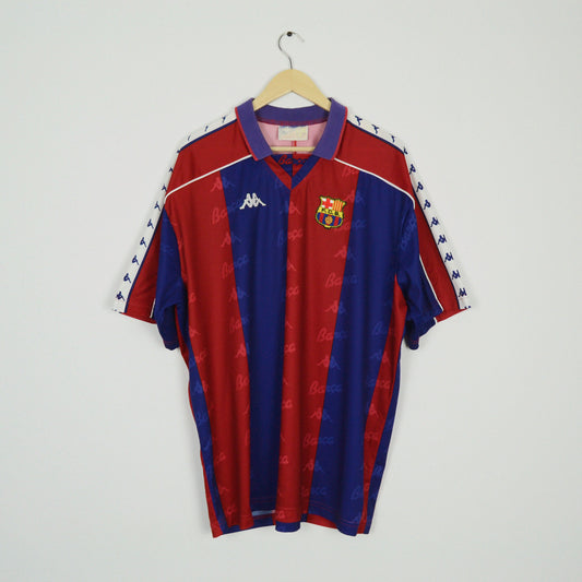 1992-1995 Kappa Barcelona Home Shirt XL