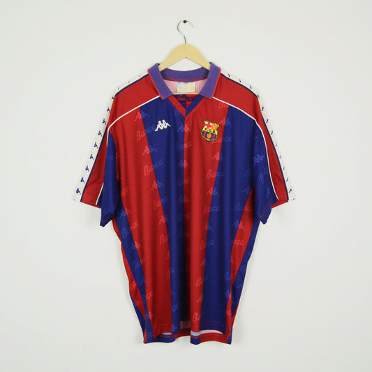 1992-1995 Kappa Barcelona Home Shirt XL