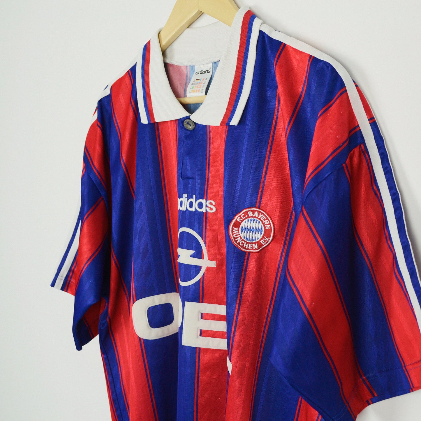 1995-97 Adidas Bayern Munich Home Shirt XL
