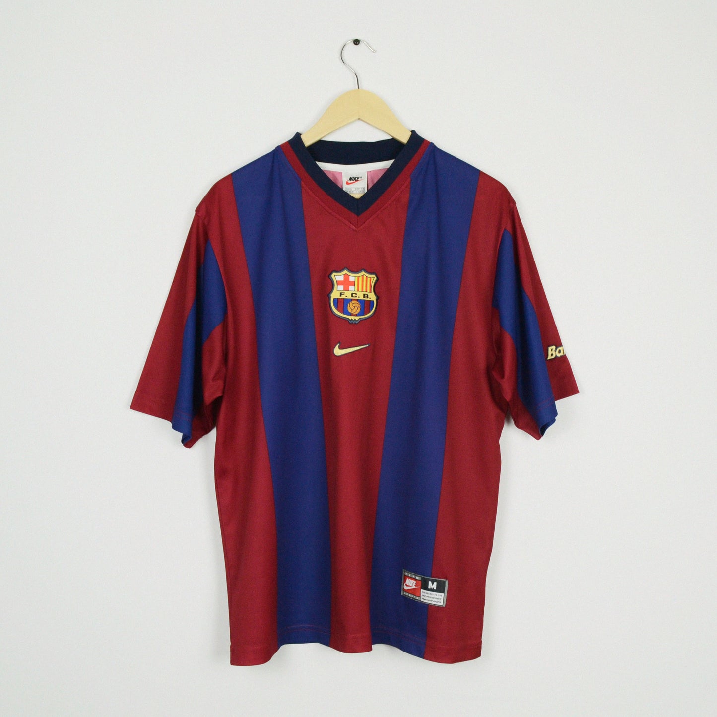 1998-00 Nike Barcelona Home Shirt M