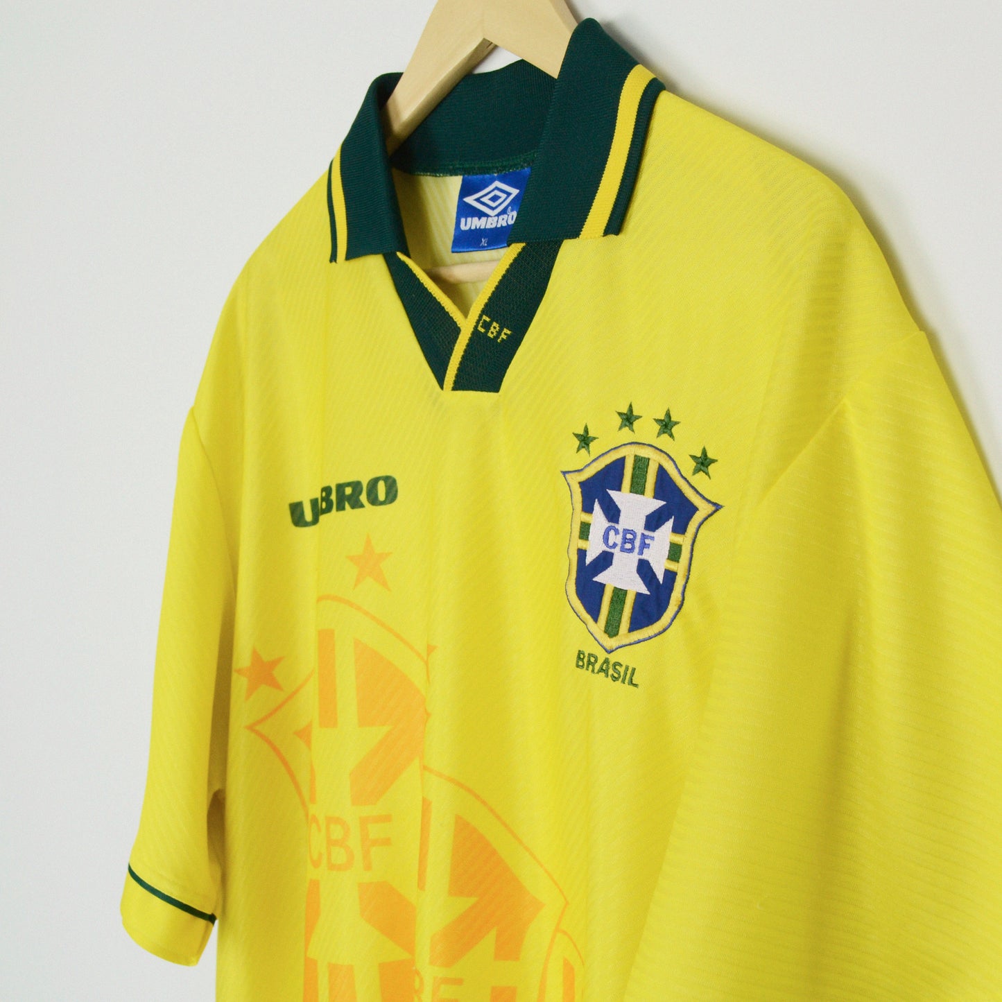 1994-95 Umbro Brazil Home Shirt XL