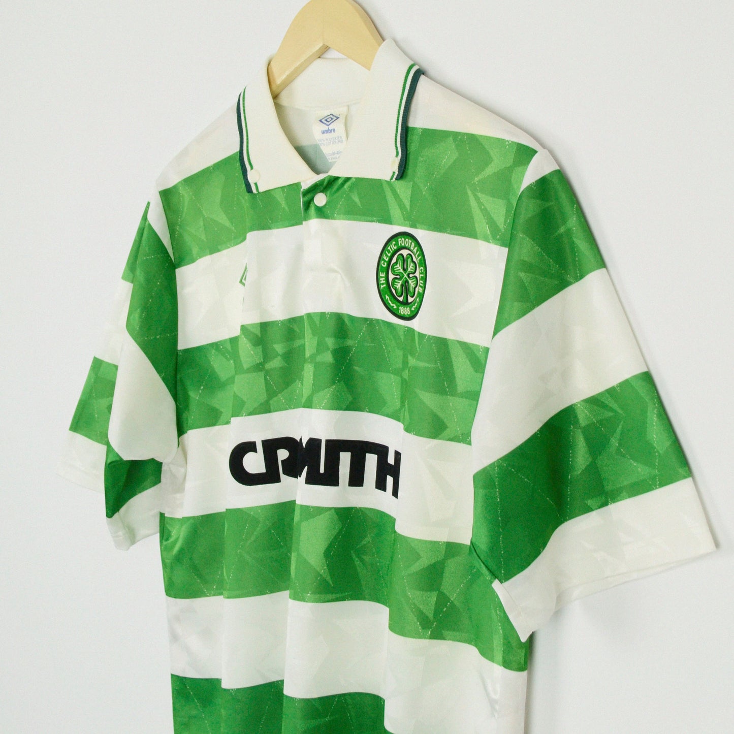 1989-91 Umbro Celtic Home Shirt M