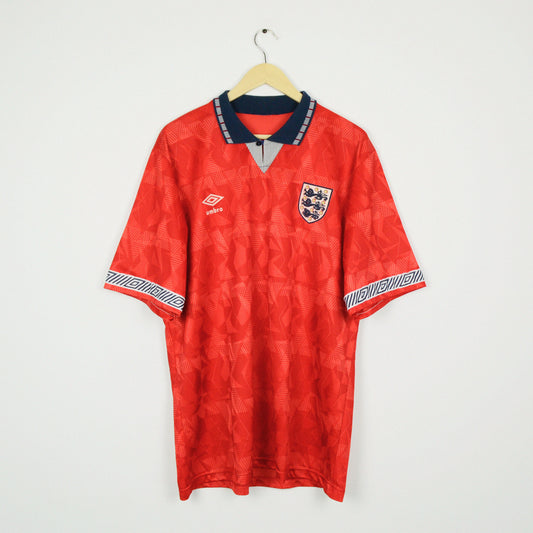 1990-93 Umbro England Away Shirt XL