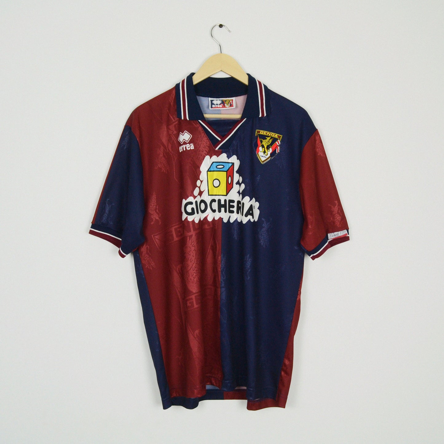 1995-96 Errea Genoa Home Shirt 7 L