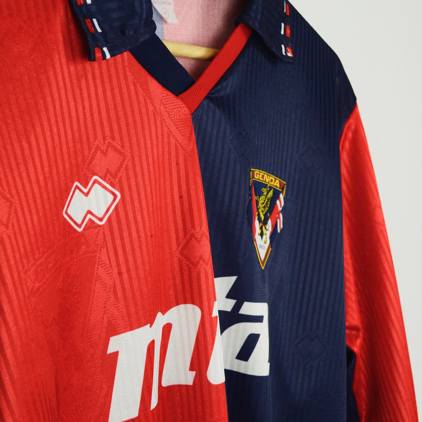 1991-92 Errea Genoa Home Shirt M