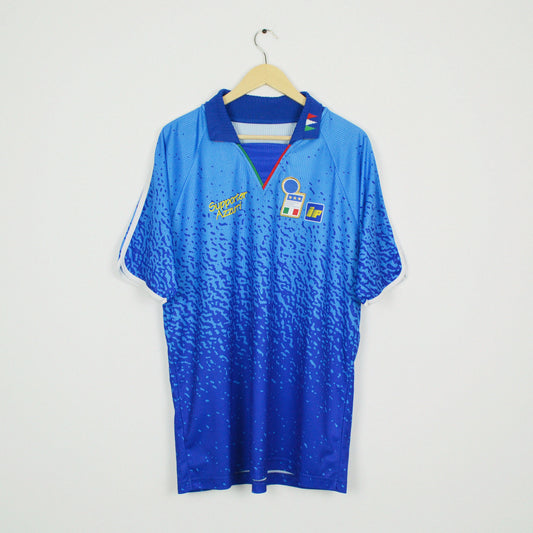 90s Diadora Italy Supporter Azzurri Shirt XL