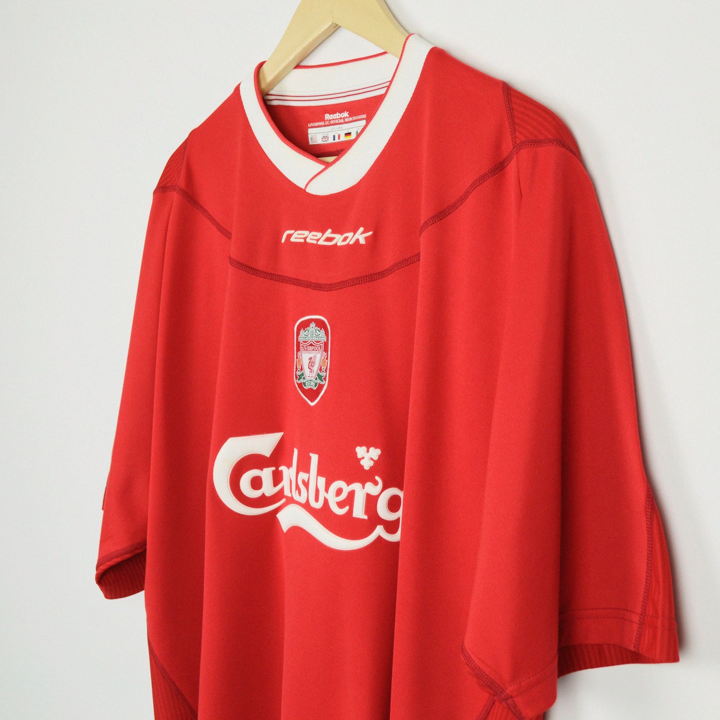 2002-04 Reebok Liverpool Home Shirt XXL