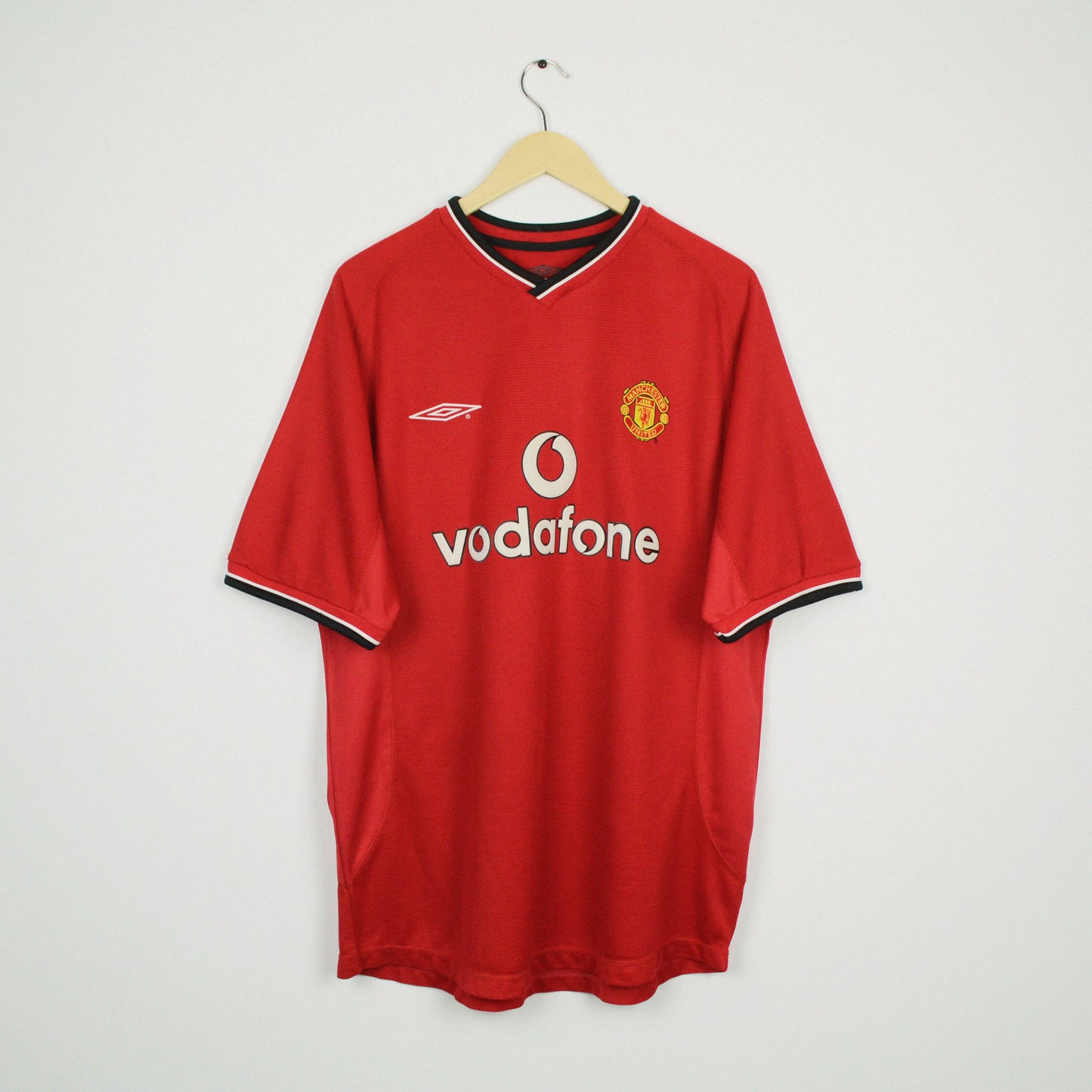 2000-02 Umbro Manchester United Home Shirt L