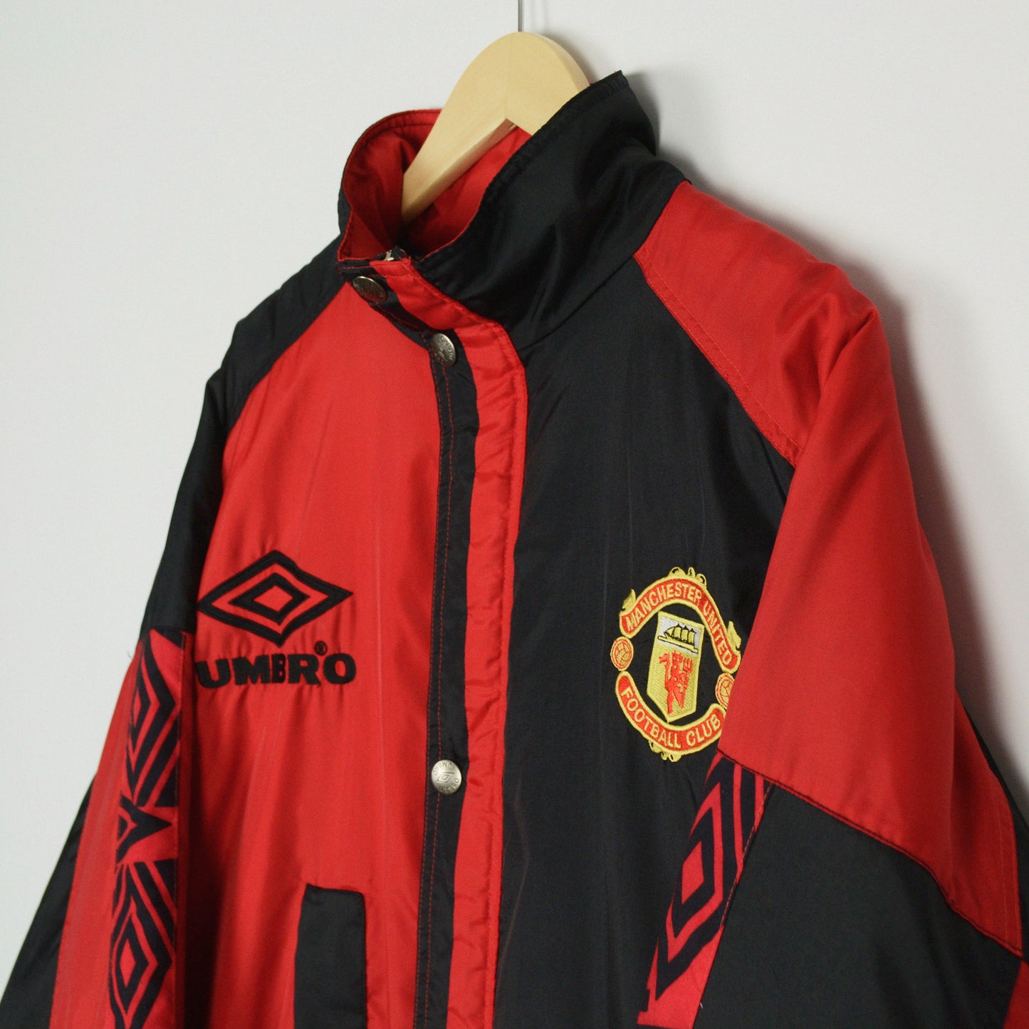 1992-93 Umbro Manchester United Bench Jacket XL