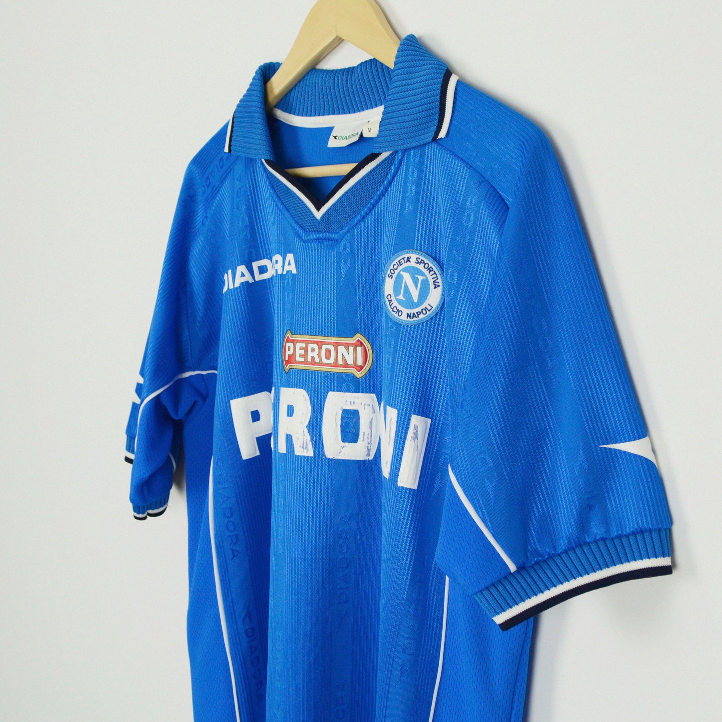 2000-01 Diadora Napoli Home Shirt M