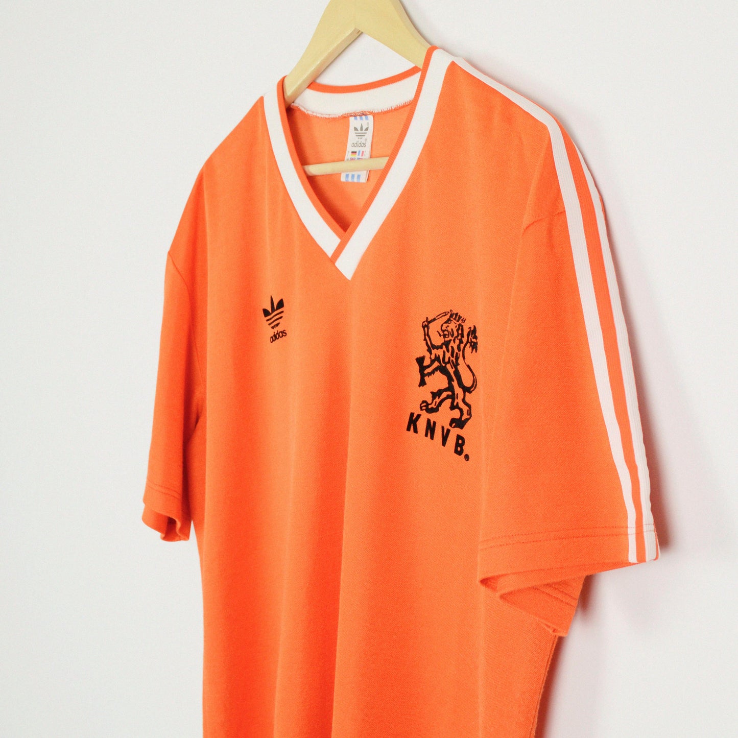 1985-88 Adidas Netherlands Home Shirt L