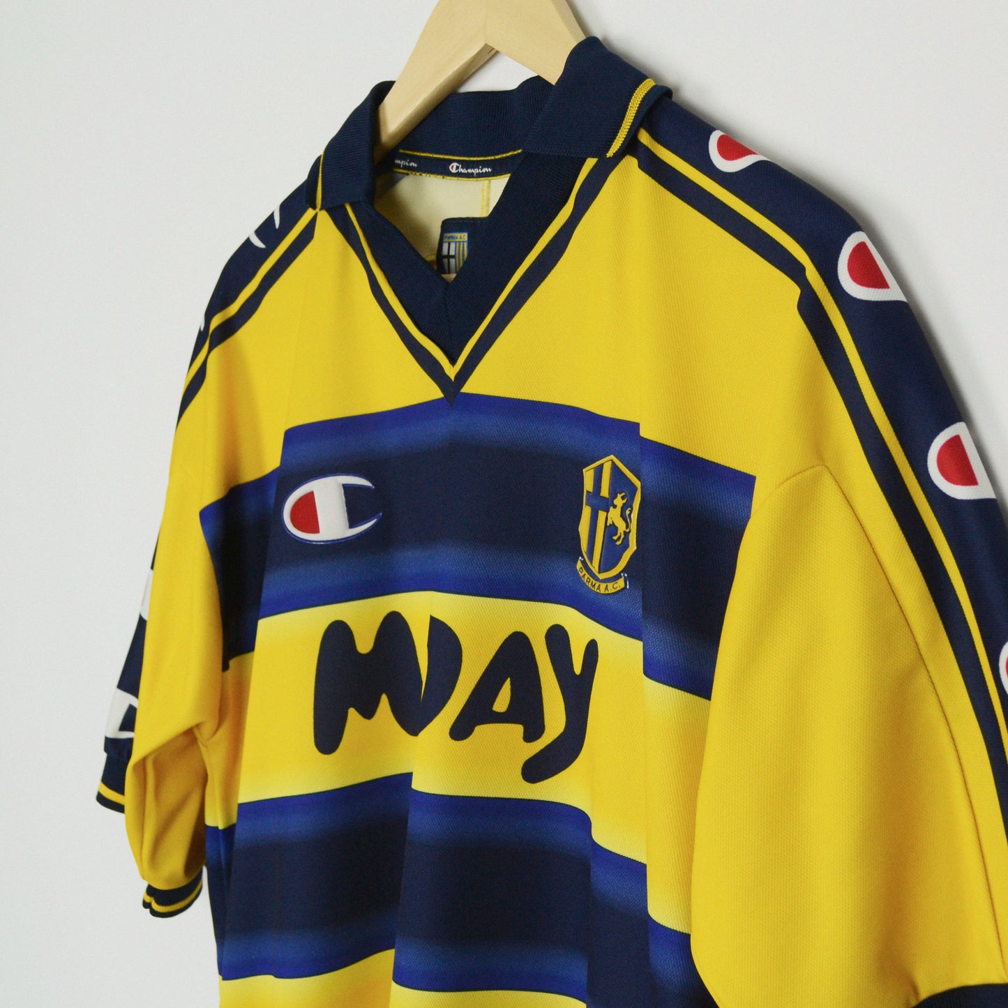 2000-01 Champion Parma Home Shirt S