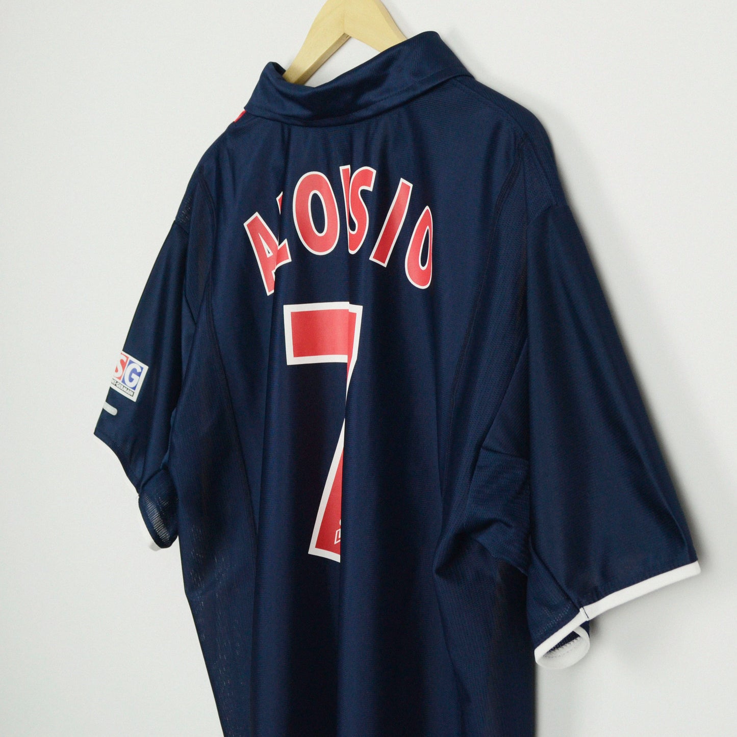 2001-02 Nike Paris Saint-Germain Home Shirt Aloisio 7 XL