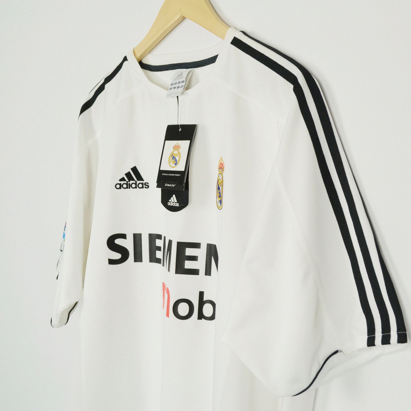2003-04 Adidas Real Madrid Home Shirt L