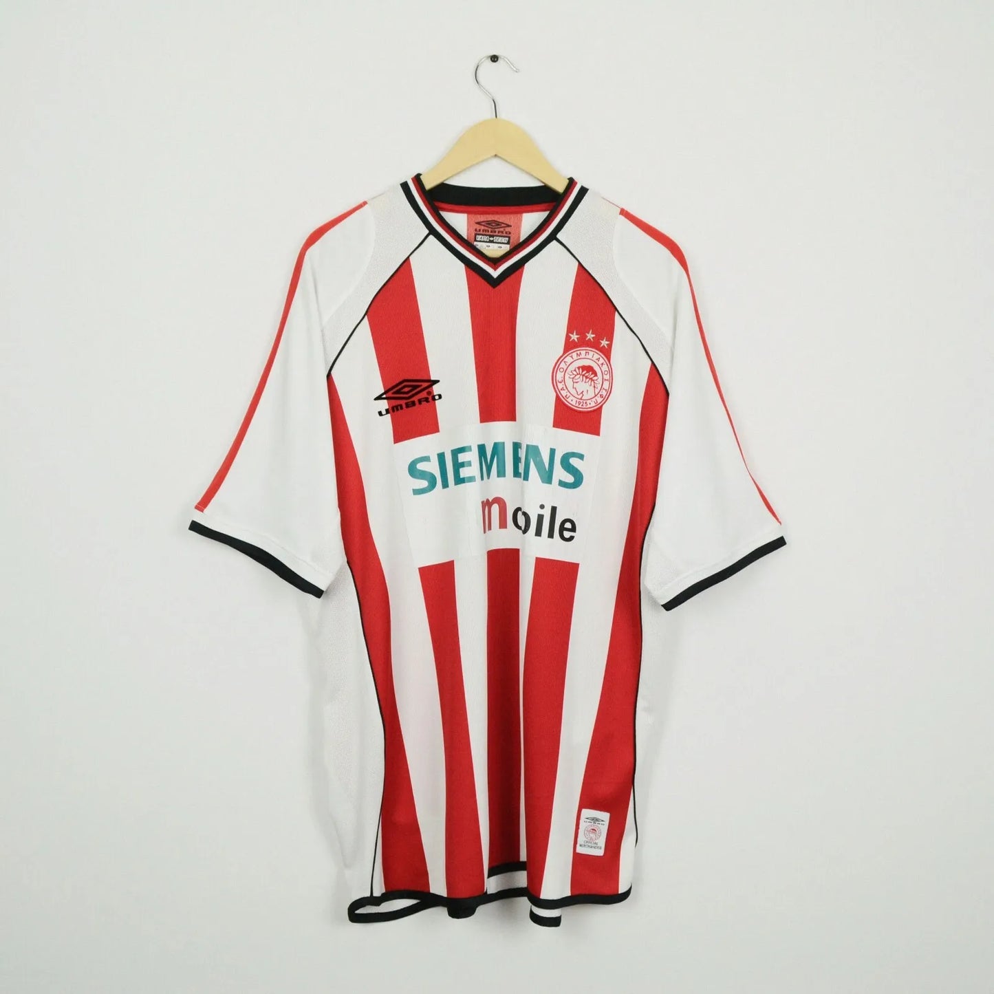 2001-02 Umbro Olympiacos Home Shirt XL