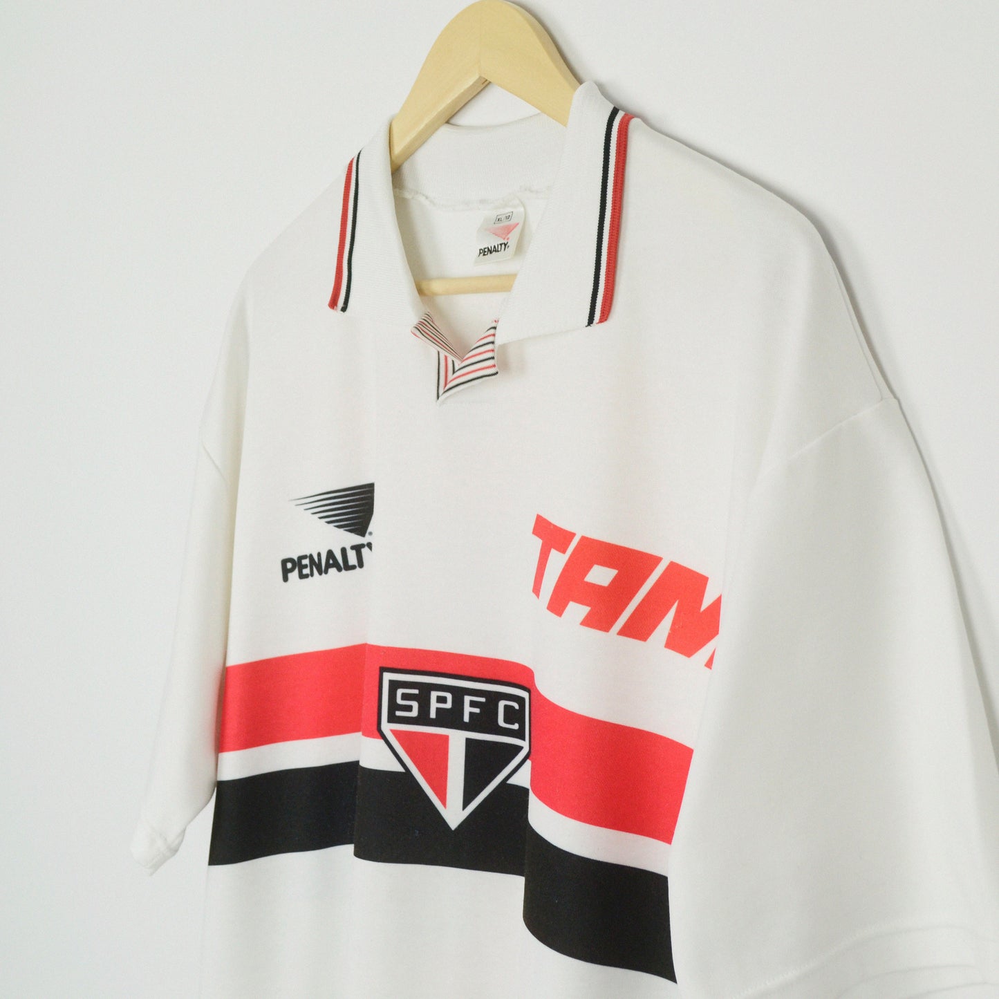 1993-94 Penalty Sao Paulo Home Shirt Juninho 10 XL