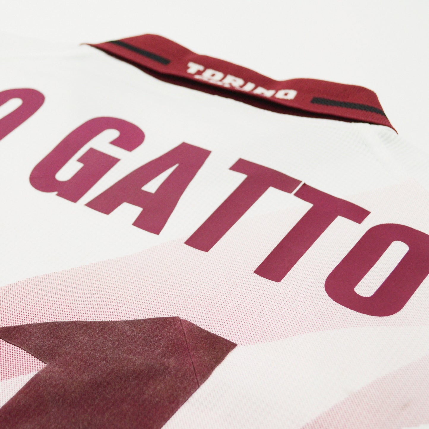 1996-97 Kelme Torino Match Worn Away Shirt Lo Gatto 31 XL