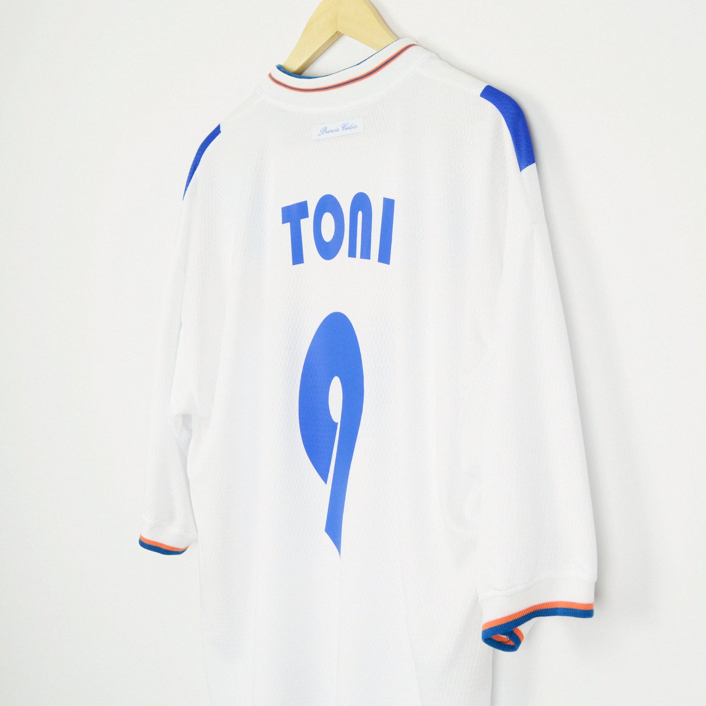 2001-02 Garman Brescia Away Shirt Toni 9 XL