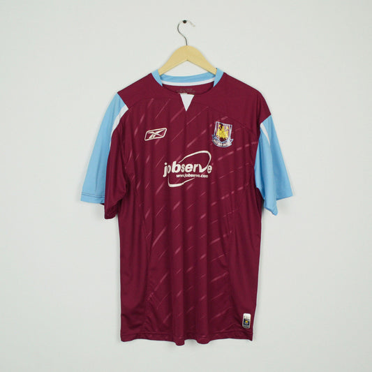 2005-07 Reebok West United Ham Home Shirt L
