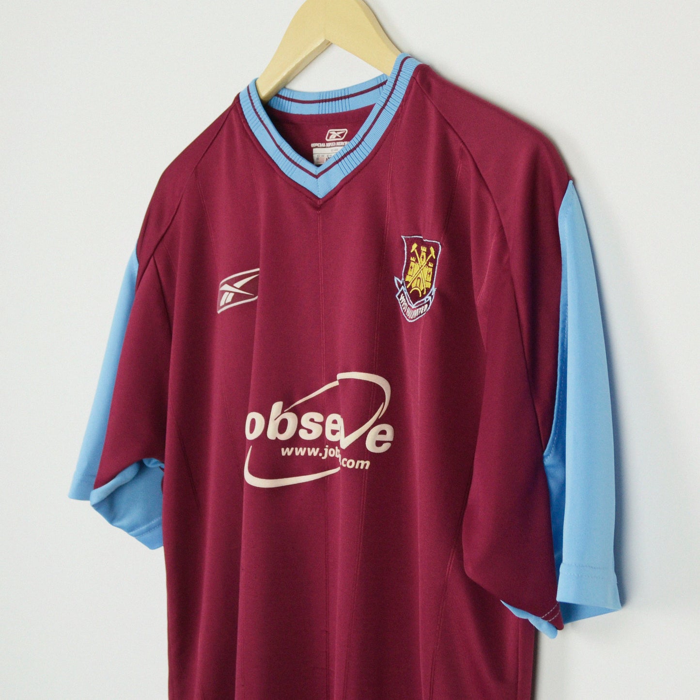 2003-05 Reebok West Ham Home Shirt L