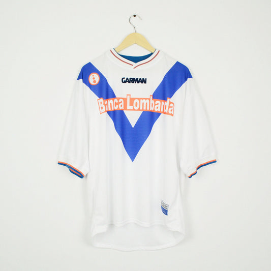 2001-02 Garman Brescia Away Shirt Guardiola 28 L
