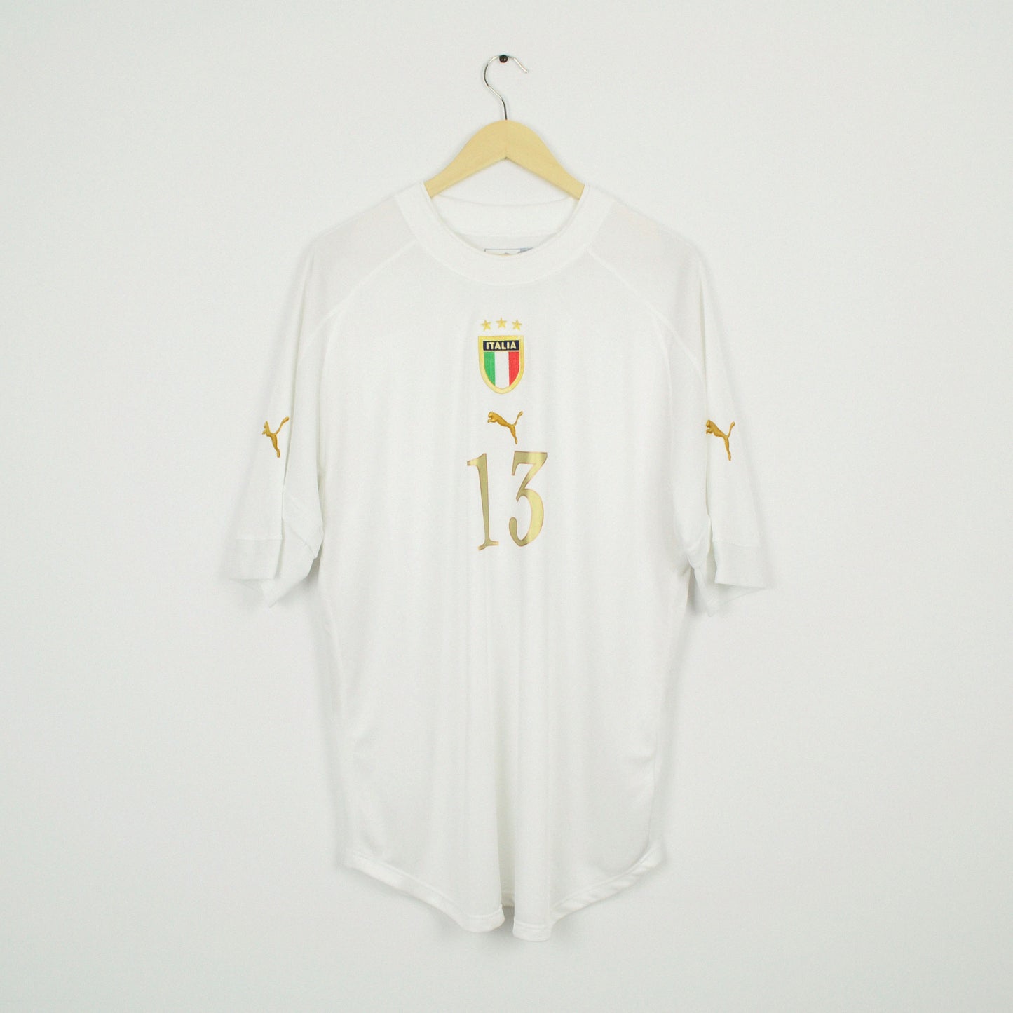 2004-06 Puma Italy Match Issue Away Shirt 13 XL