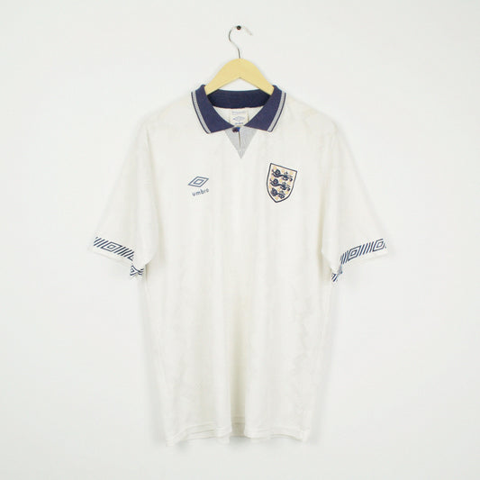 1990-92 Umbro England Home Shirt L