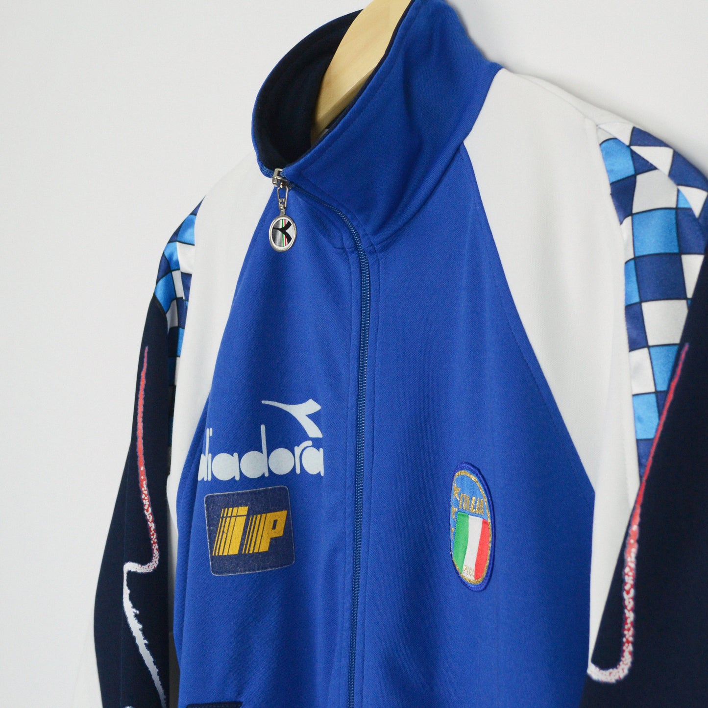 1990-92 Diadora Italy Track Jacket Player Issue M