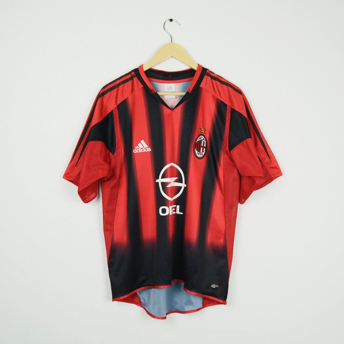 2004-05 Adidas AC Milan Home Shirt S