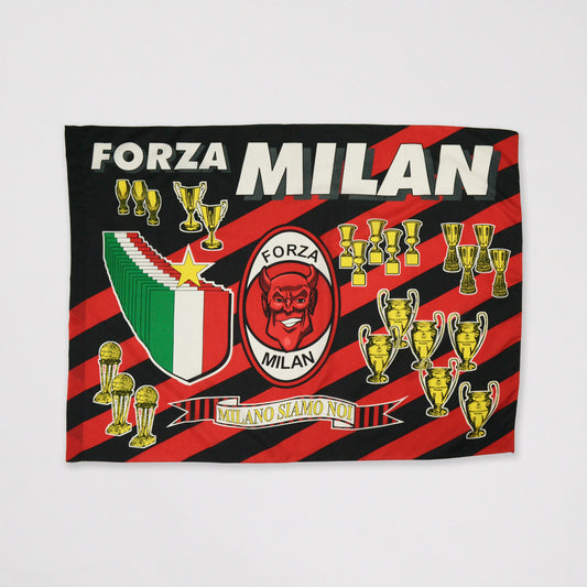 Vintage AC Milan Flag