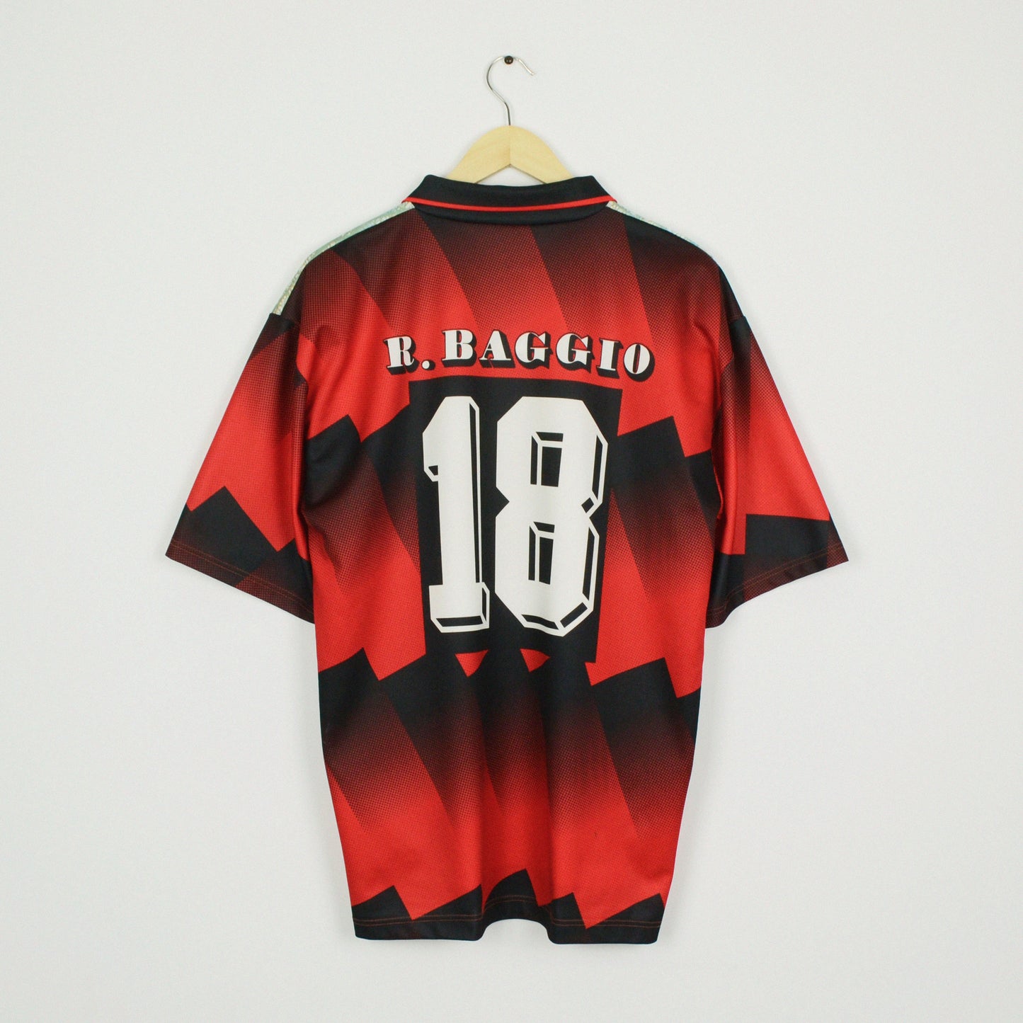 90s Roberto Baggio AC Milan Bootleg Shirt L