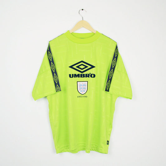 1997-98 Umbro England Training Shirt L