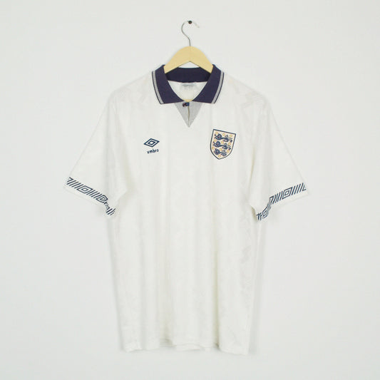 1990-92 Umbro England Home Shirt L