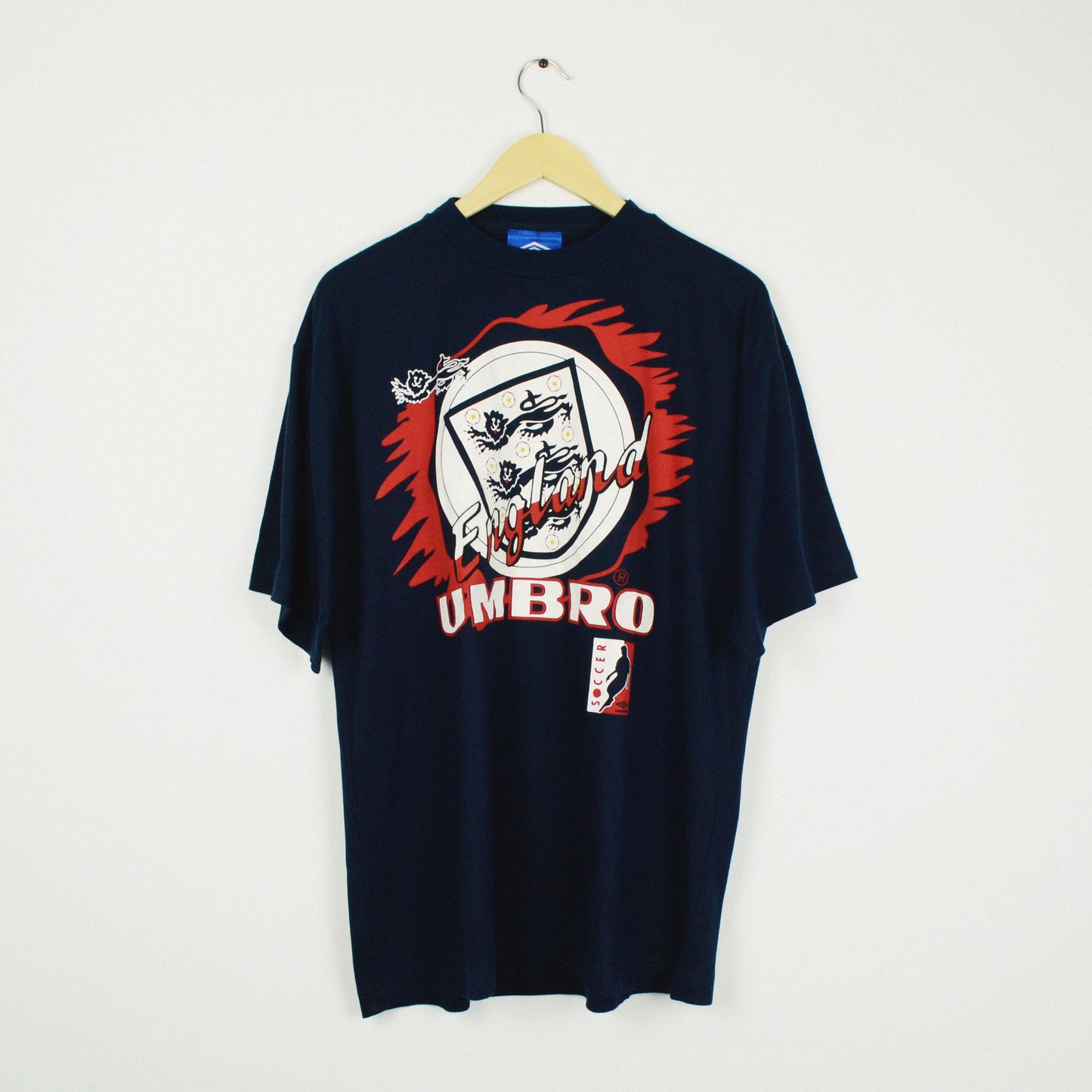 1994-96 Umbro England Tee Shirt L