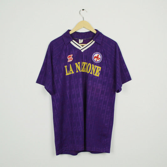 1990-91 ABM Fiorentina Home Shirt '10' L