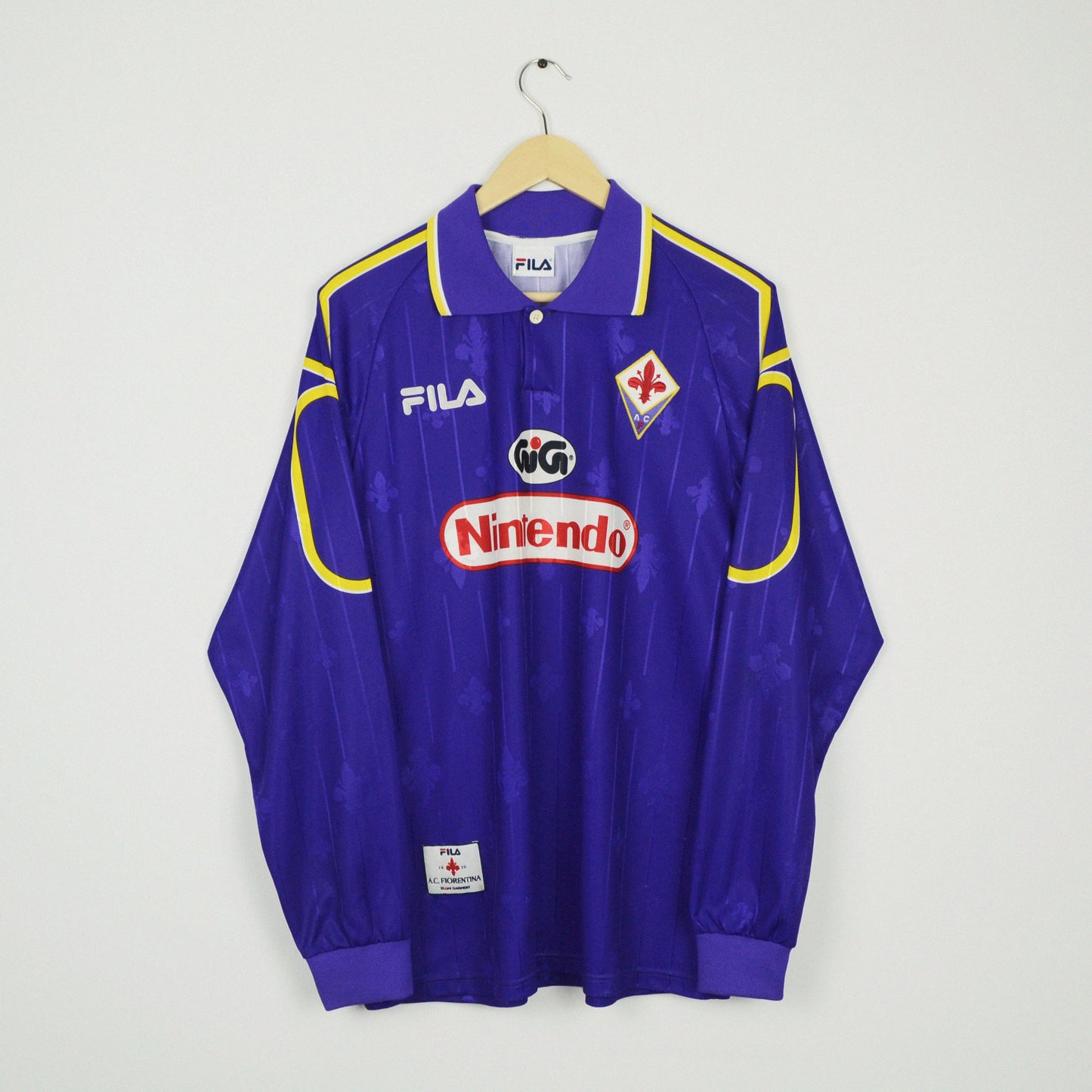 1997-98 Fila Fiorentina Home Shirt S