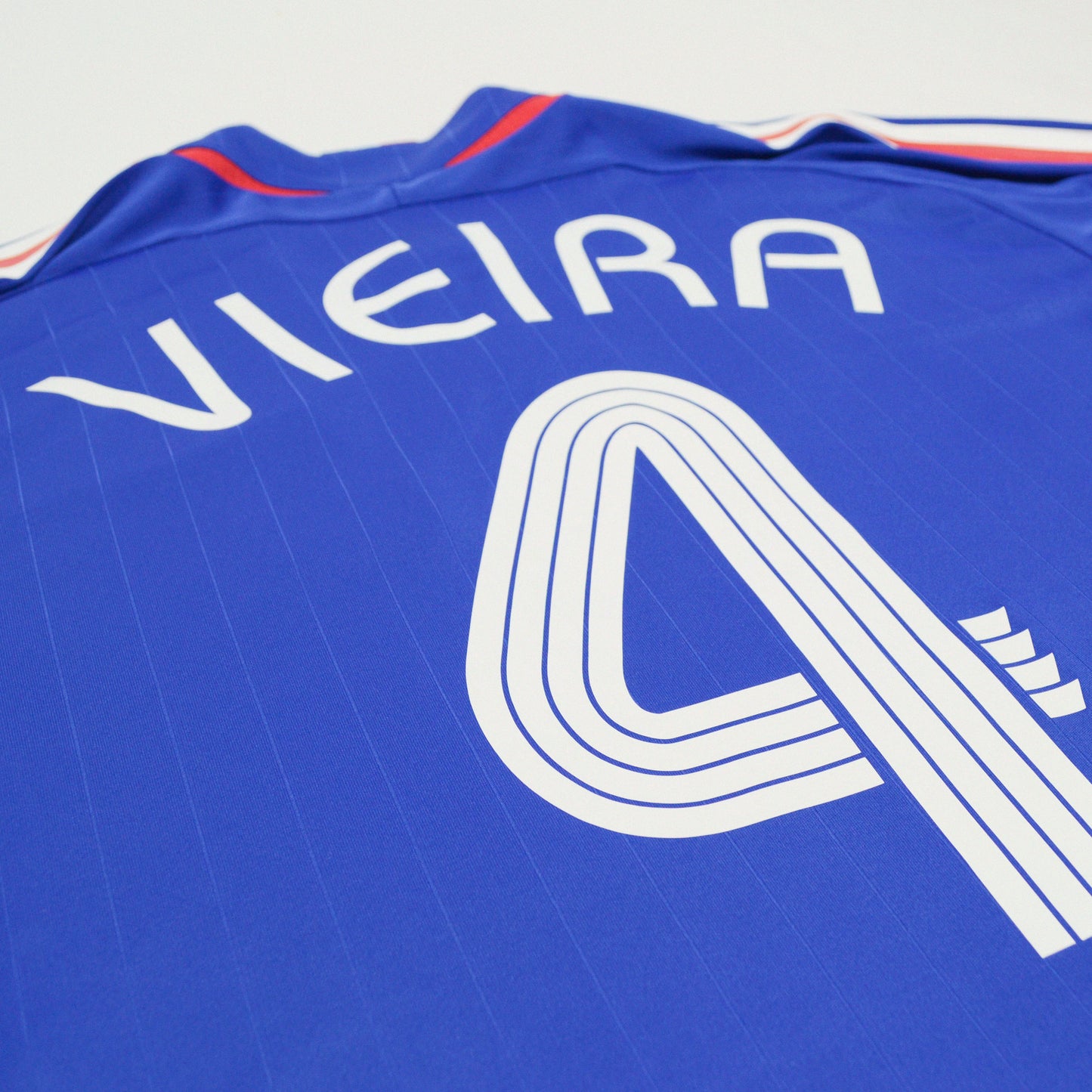 2006-07 Adidas France Match Issue Formation Home Shirt Vieira 4 XL