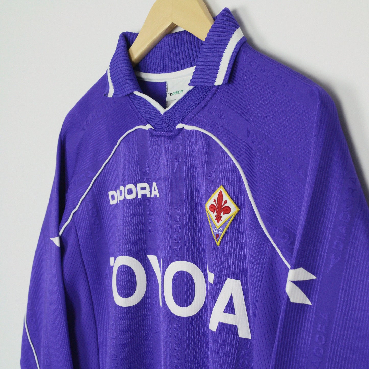 2000-01 Diadora Fiorentina Home Shirt 8 M