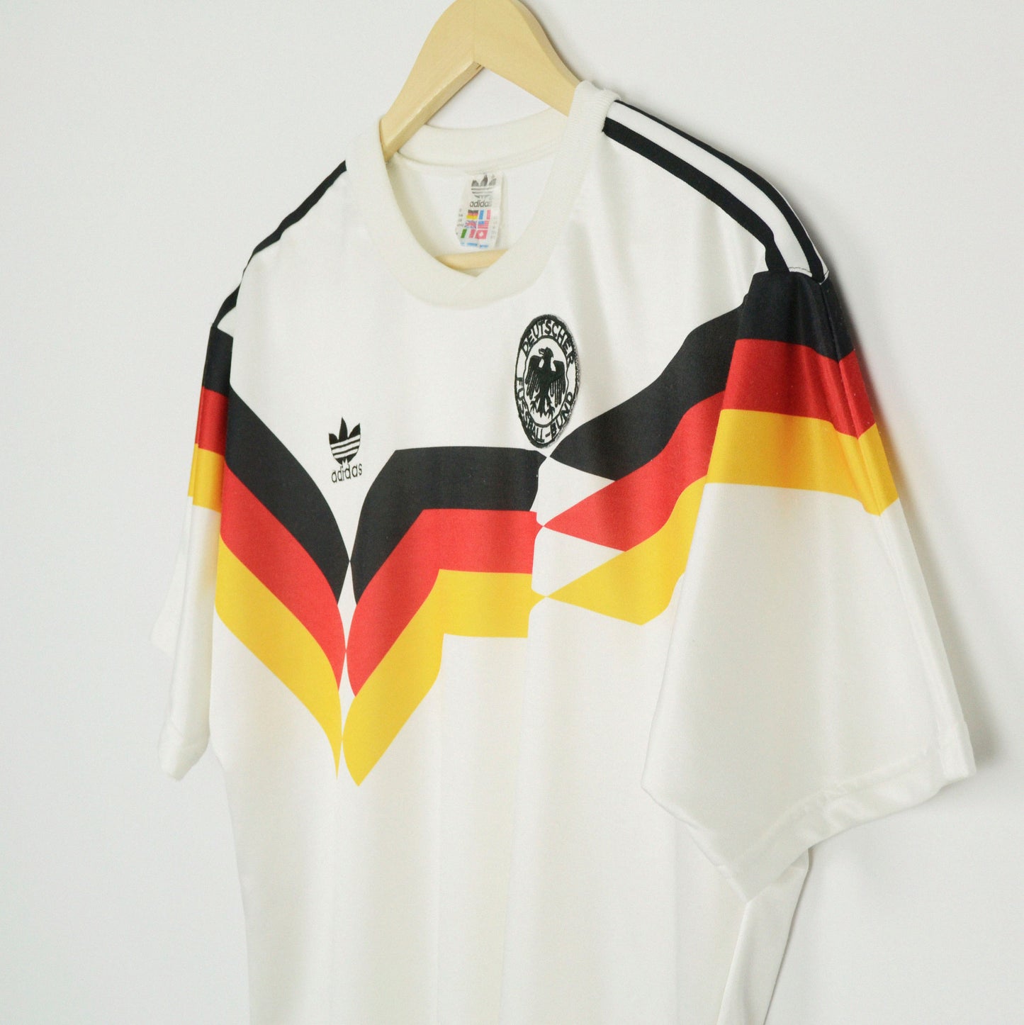 1988-90 Adidas Germany Home Shirt L