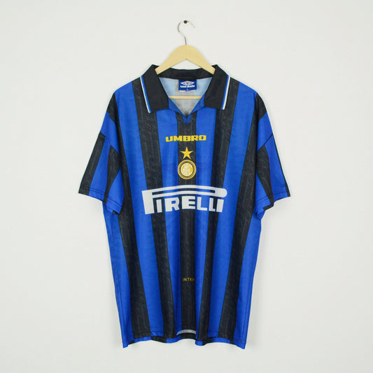 1996-97 Umbro Inter Milan Home Shirt L