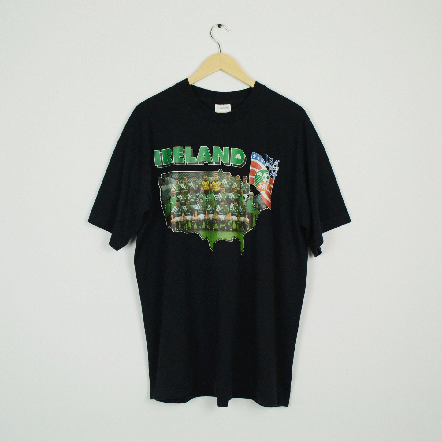 1994 Screen Stars World Cup Ireland T Shirt L
