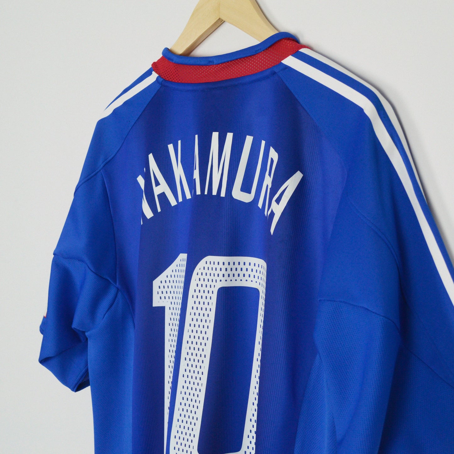 2004-05 Player Issue Adidas Japan Home Shirt Nakamura 10 L