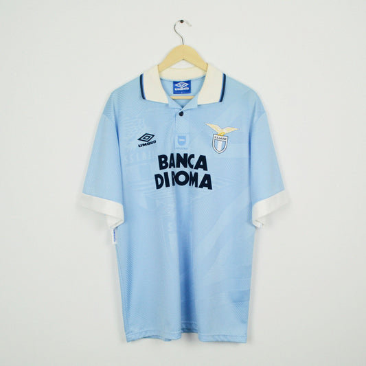 1993-95 Umbro Lazio Home Shirt L