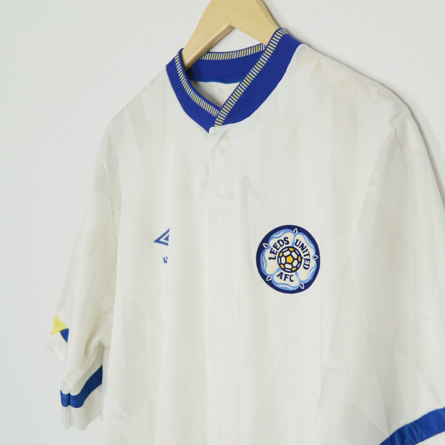1990-91 Umbro Leeds United Home Shirt L