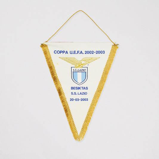 2002-03 Uefa Cup Lazio vs Besiktas Match Pennant