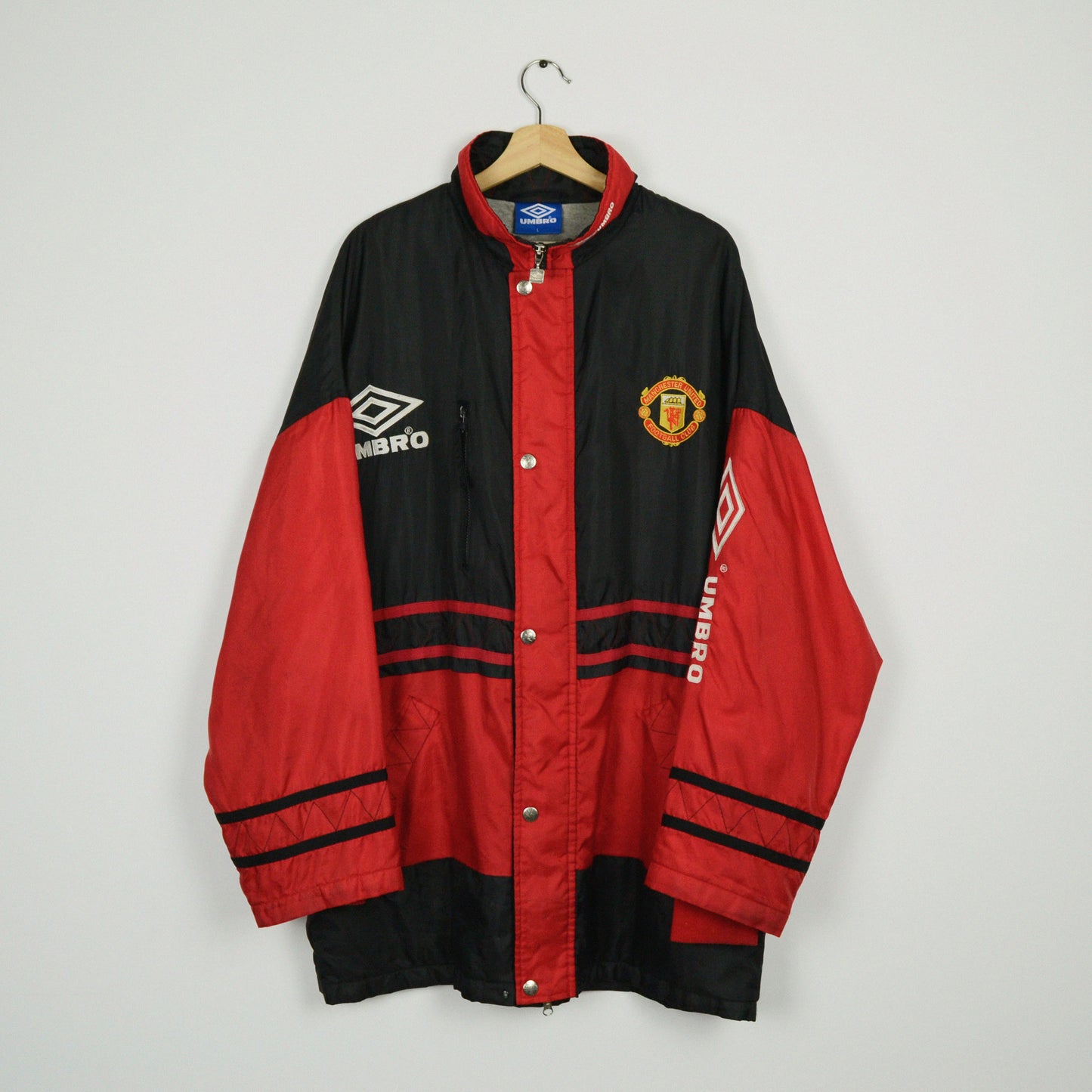 1994-95 Umbro Manchester United Bench Jacket L